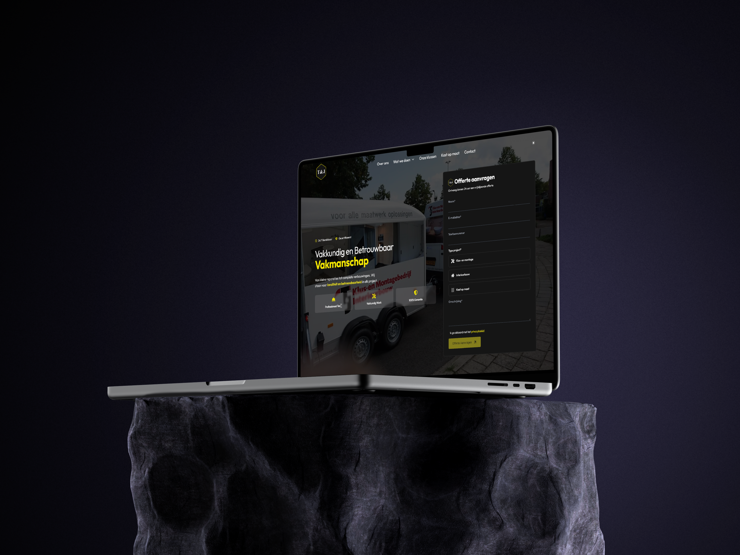 CodeVibes Project Mockup